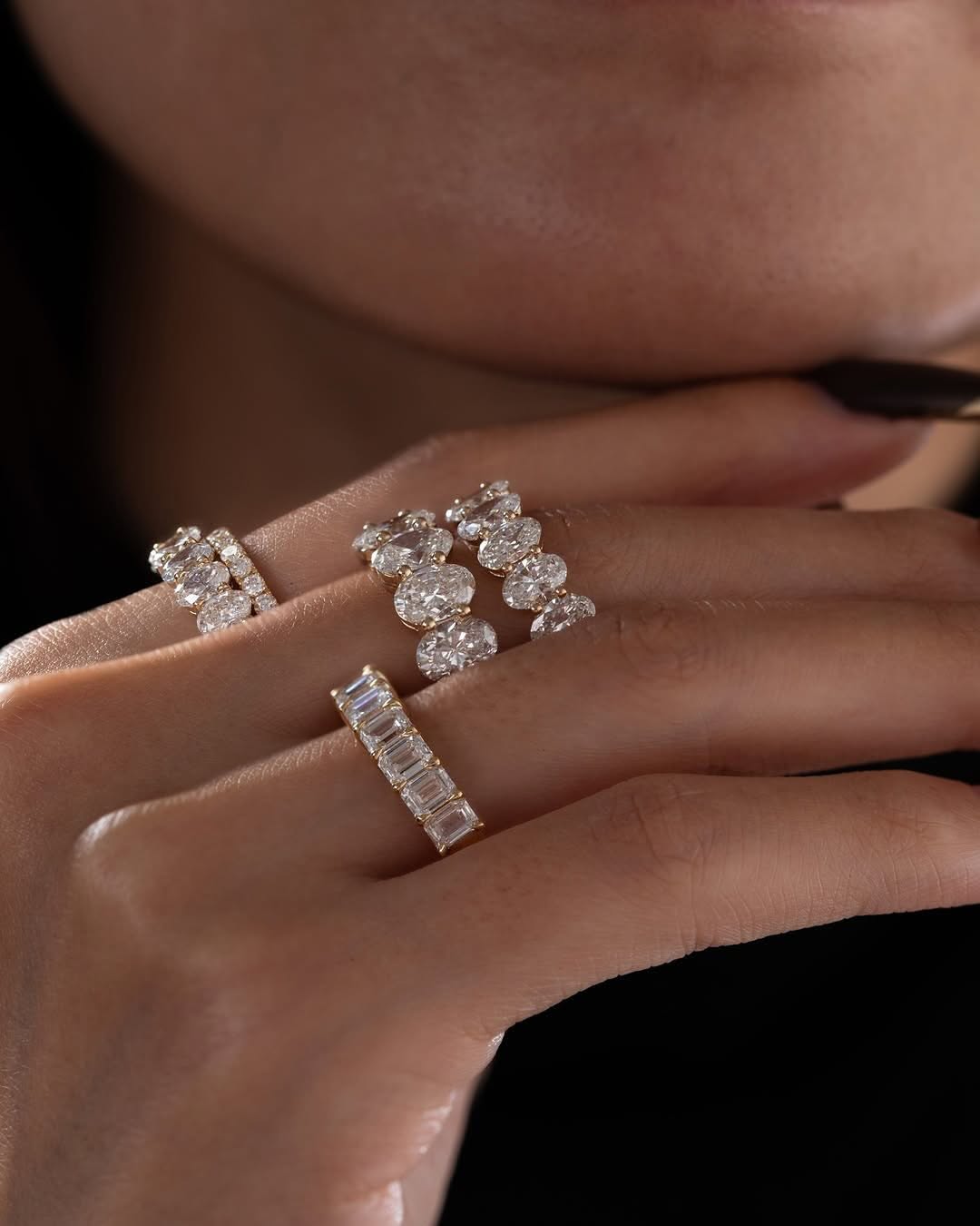 Fine diamond jewellery