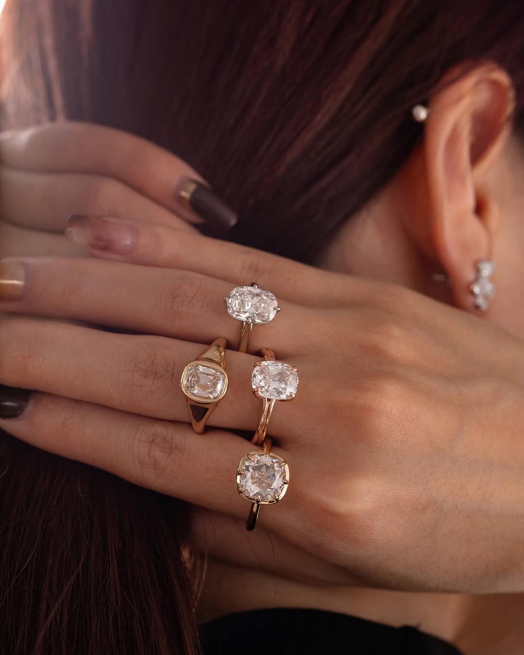 Multi diamond rings